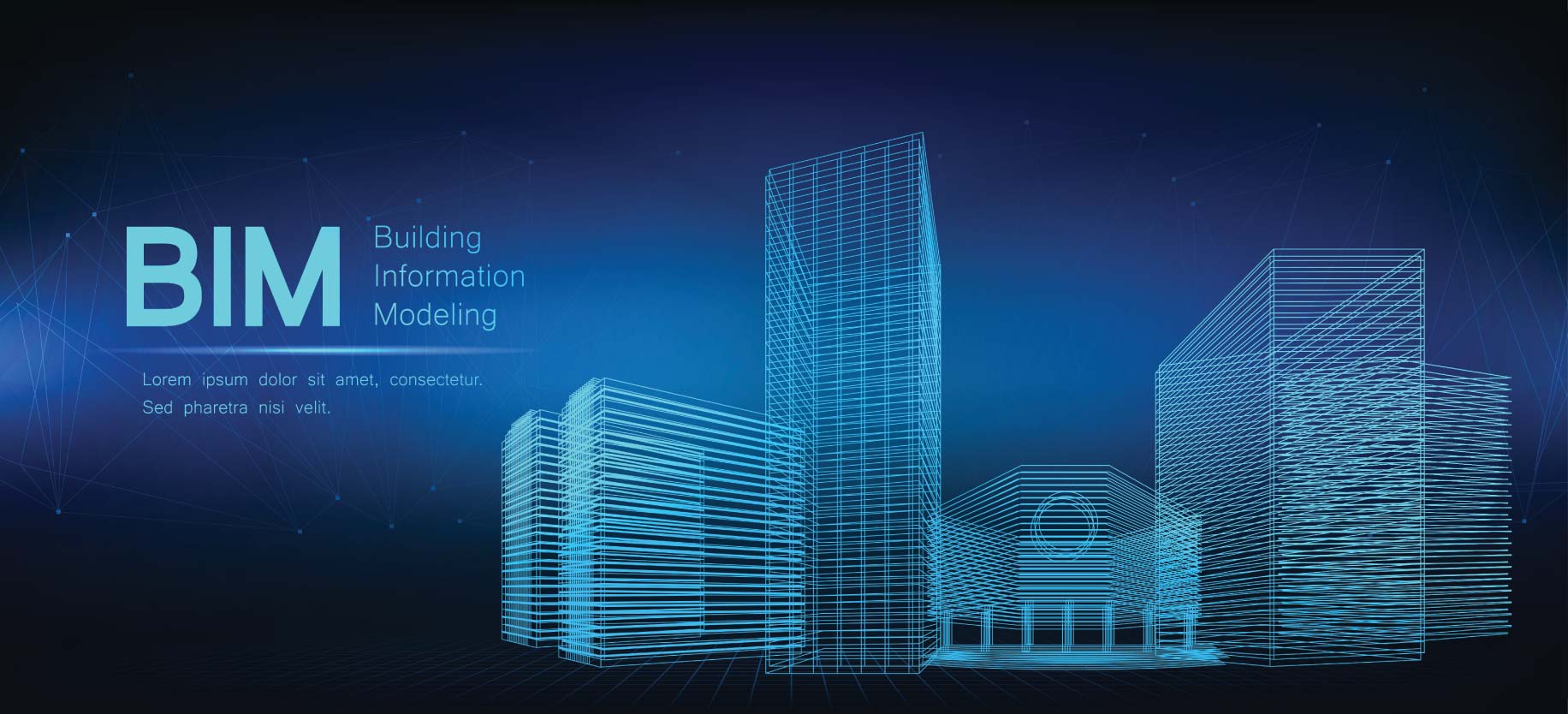 Architectural model illustration